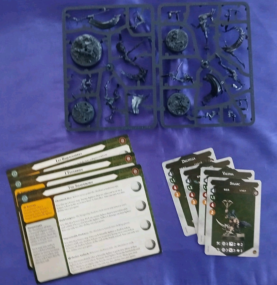 The Shadeborn, Warhammer Underworlds, NEW with cards