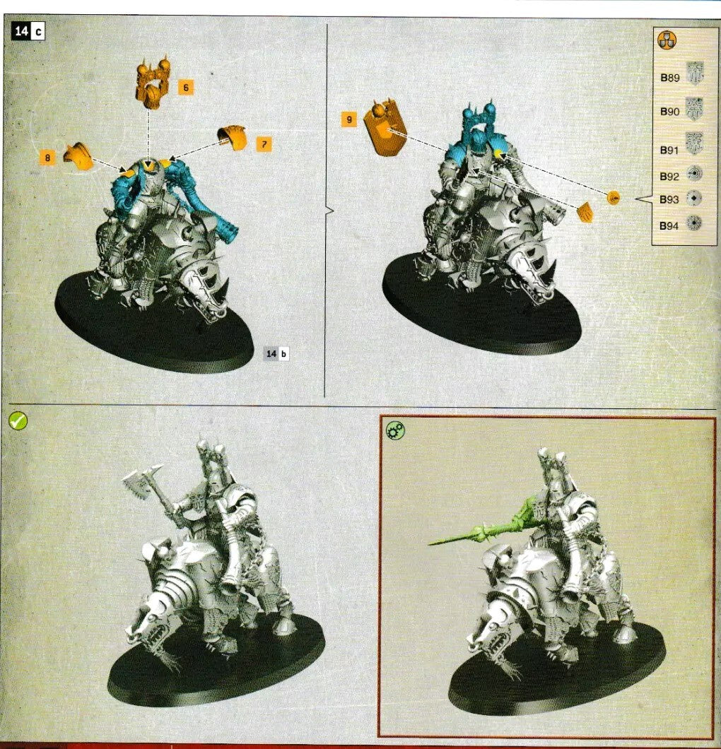 Warhammer - Age of Sigmar - Blades Of Khorne - Skullcrushers Unit (3), NEW