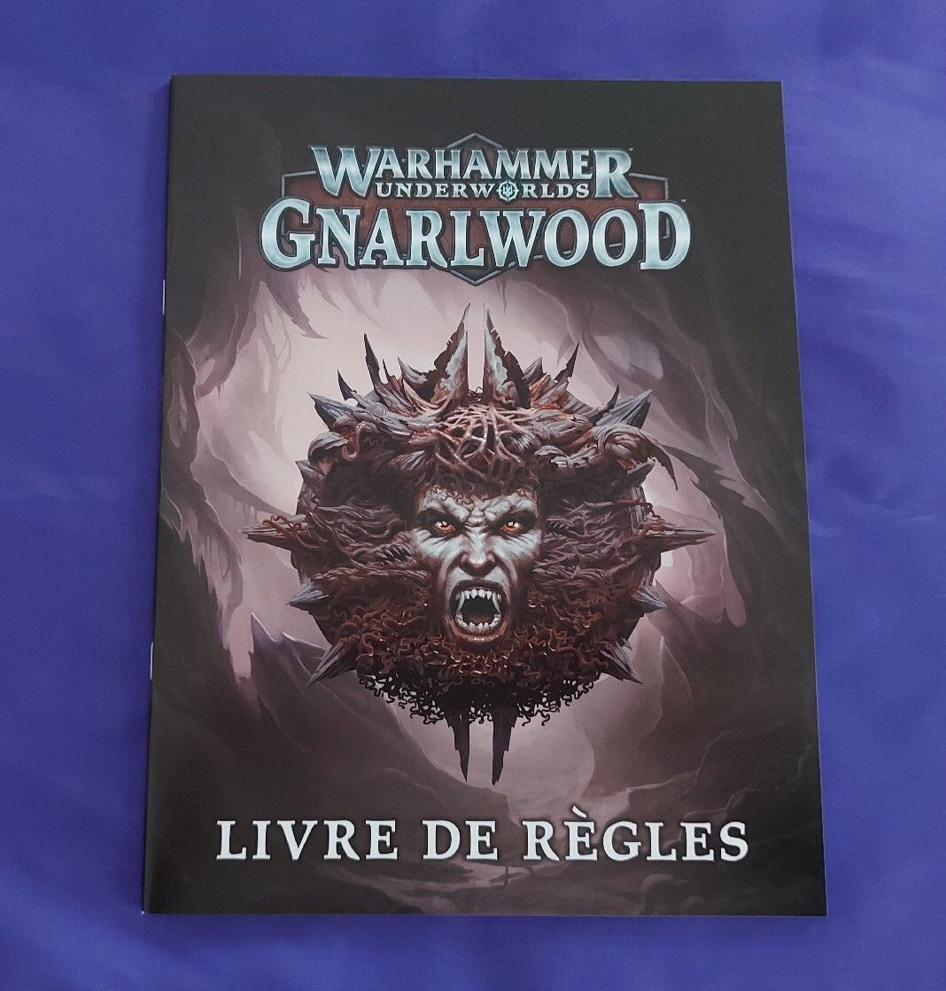 Warhammer Underworlds - Gnarlwood Rulebooklet (FR), NEW