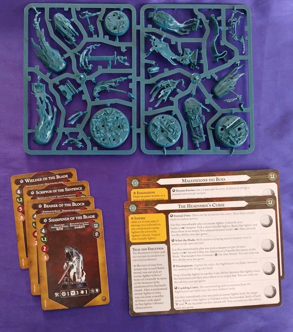 The Headmen's Curse, Warhammer Underworlds, NEW with cards