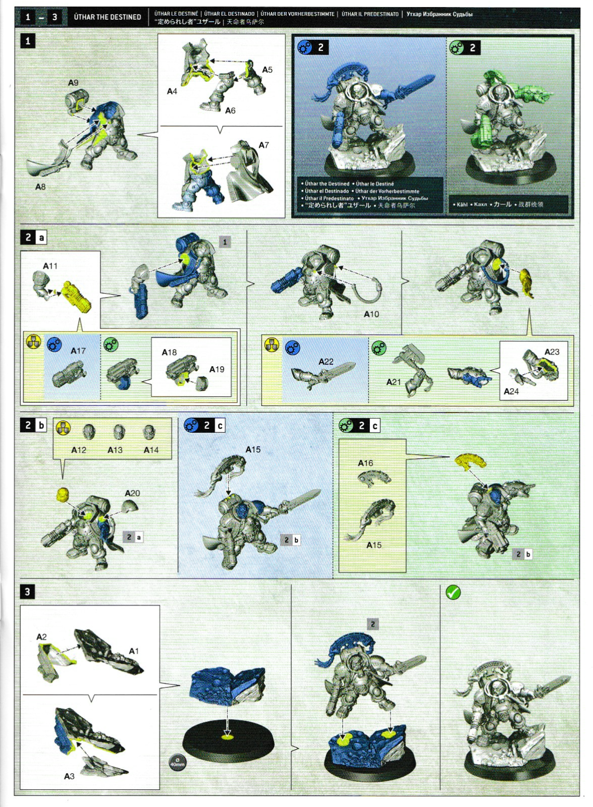 Uthar the Destined ( Kahl ) - Warhammer 40k - Leagues of Votann, NEW