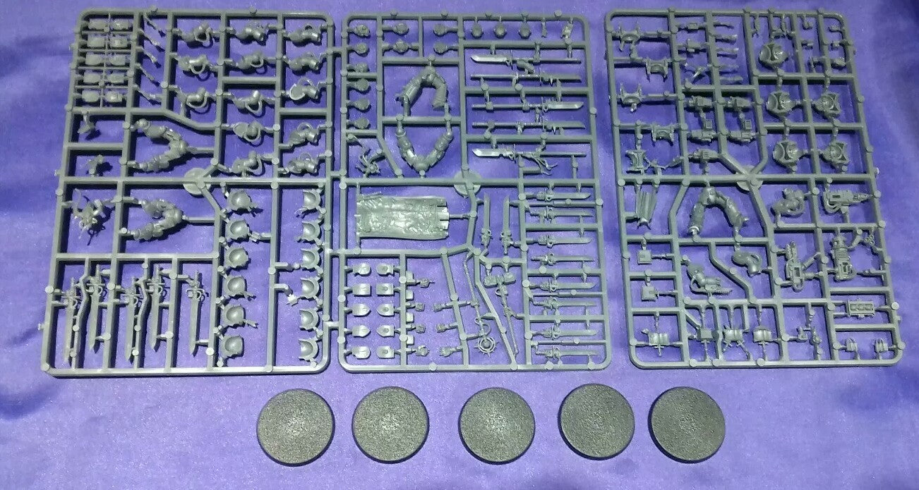 Warhammer 40K - Grey Knights - Brotherhood Terminators squad ( 5 models ), NEW