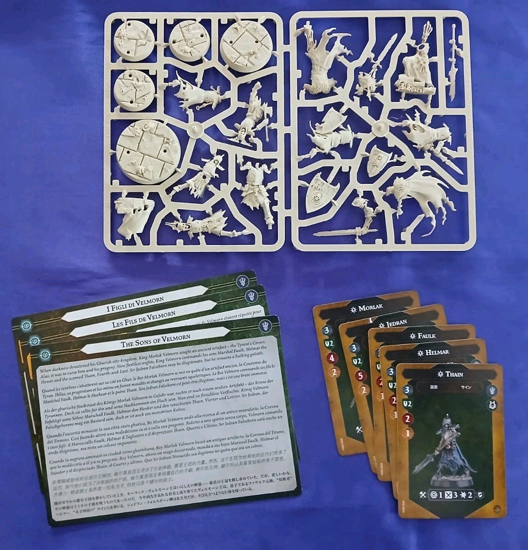 Sons Of Velmorn, Warhammer Underworlds, NEW with cards