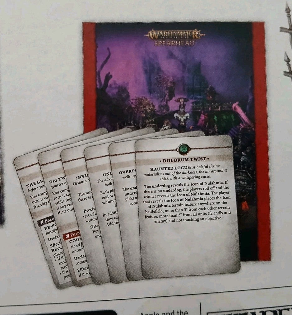 Sand & Bone Rulespack And Cards Only, Warhammer Age Of Sigmar