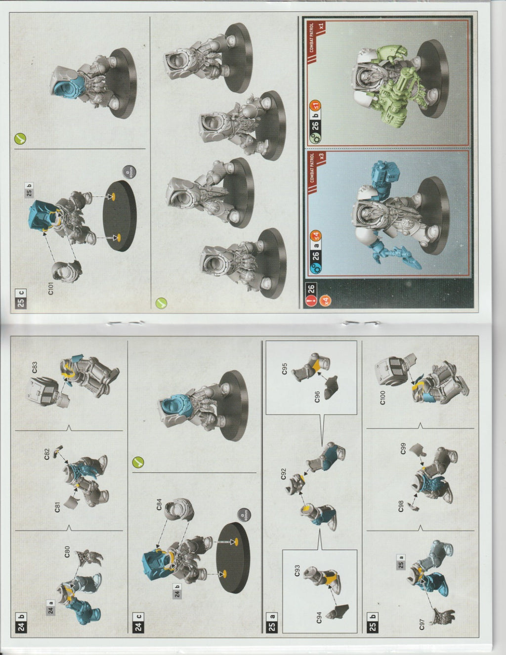 Warhammer 40k Space Wolves - 5 Wolf Guard Terminators (Unit) NEW
