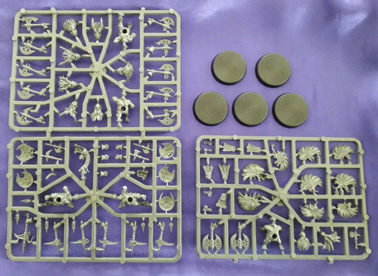 5 Vulkite Berzerkers, Fyreslayers, Warhammer Age of Sigmar, NEW
