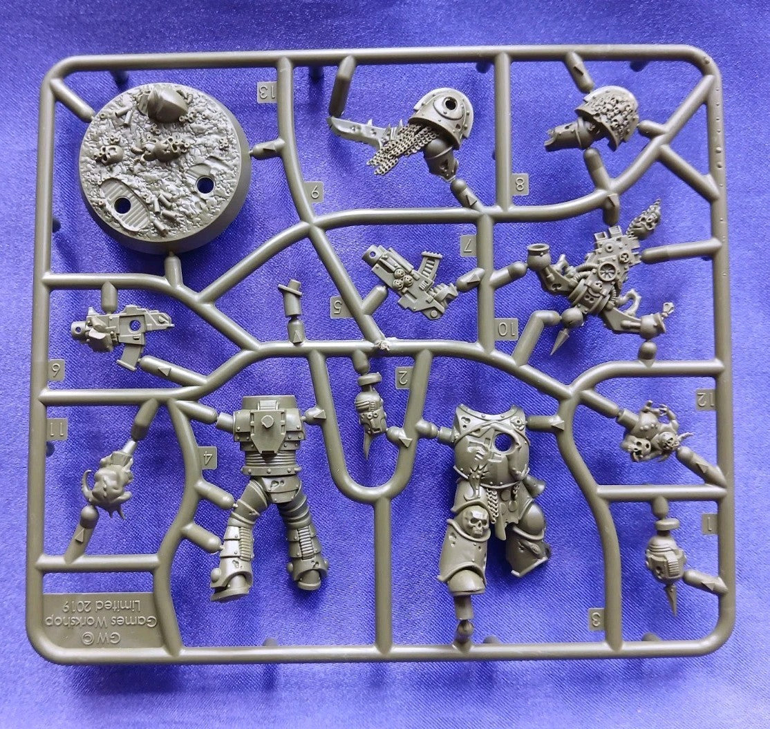 Warhammer 40K Plague Marine Killteam -  Plague Marine Warrior SINGLE, NEW