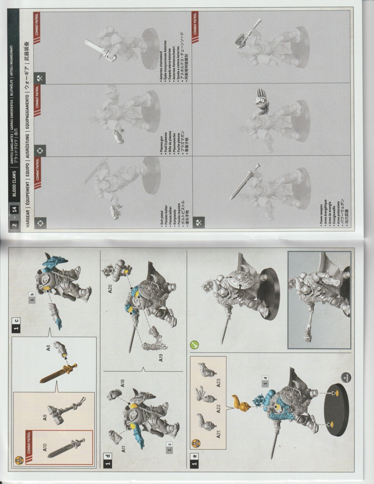 Warhammer 40k Space Wolves - Wolf Guard Battle Leader, NEW
