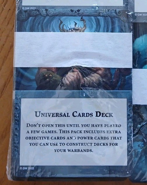 Warhammer Underworlds - Nethermaze - Uinversal cards, NEW English