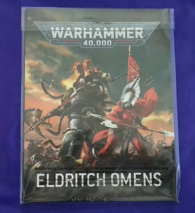 Warhammer 40K - Eldritch Omens 32 page booklet, NEW ( sealed )