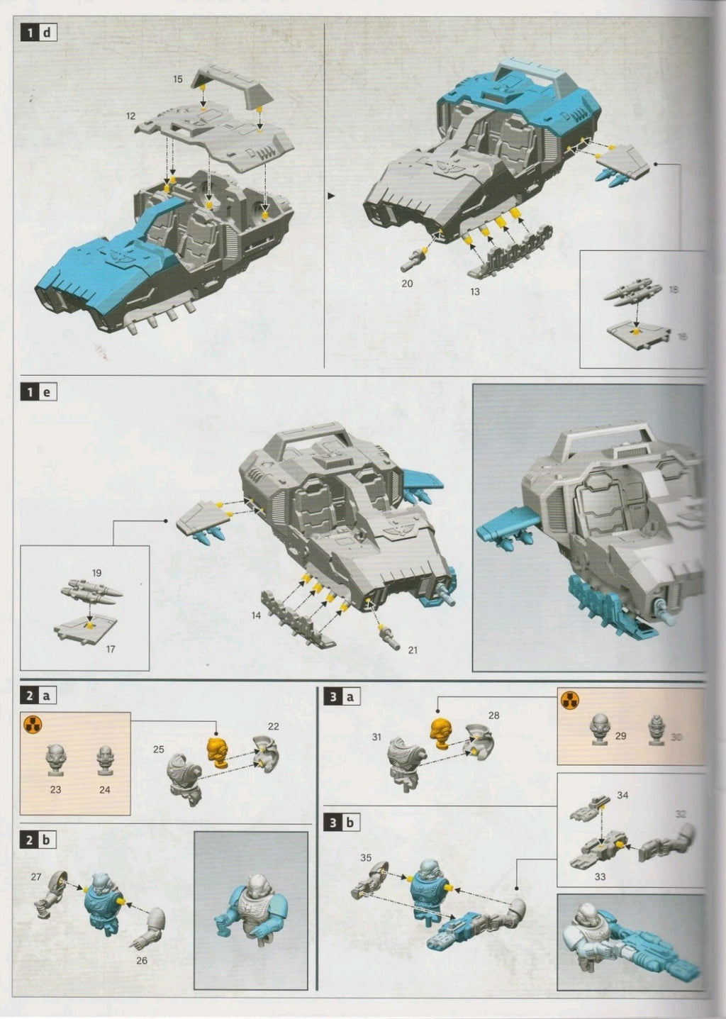 Warhammer 40k ARMAGEDDON, Space Marines Land Speeder, NEW