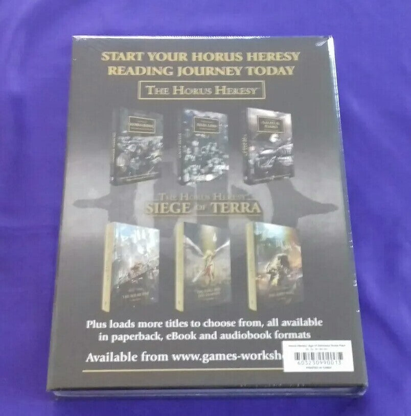Warhammer 30K Horus Heresy - Age of Darkness - Rulebook (HARDBACK),NEW (sealed )