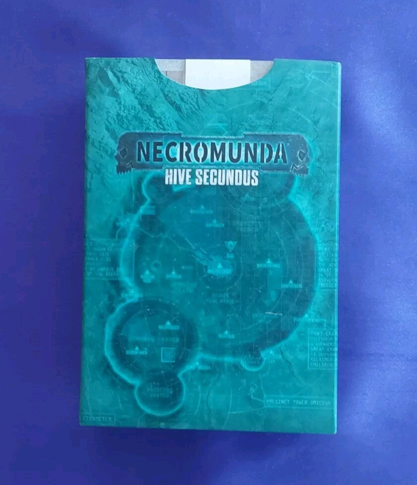 Necromunda - Hive Secundus - Cards, NEW (Sealed)