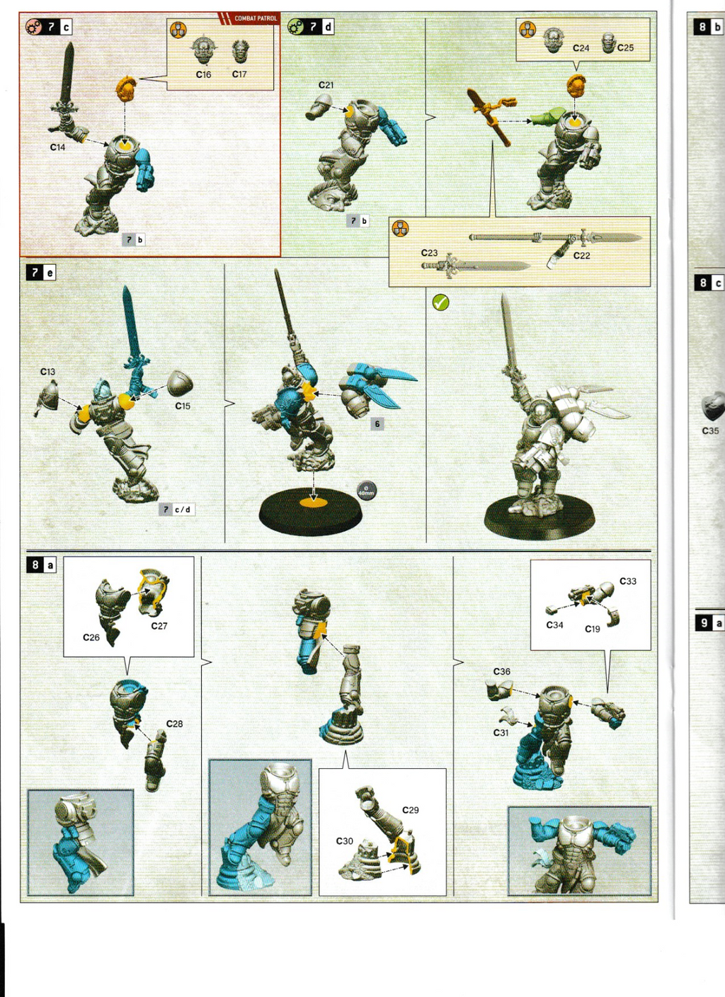 3 Sanguinary Guard (unit), Blood Angels 2025, Warhammer 40K