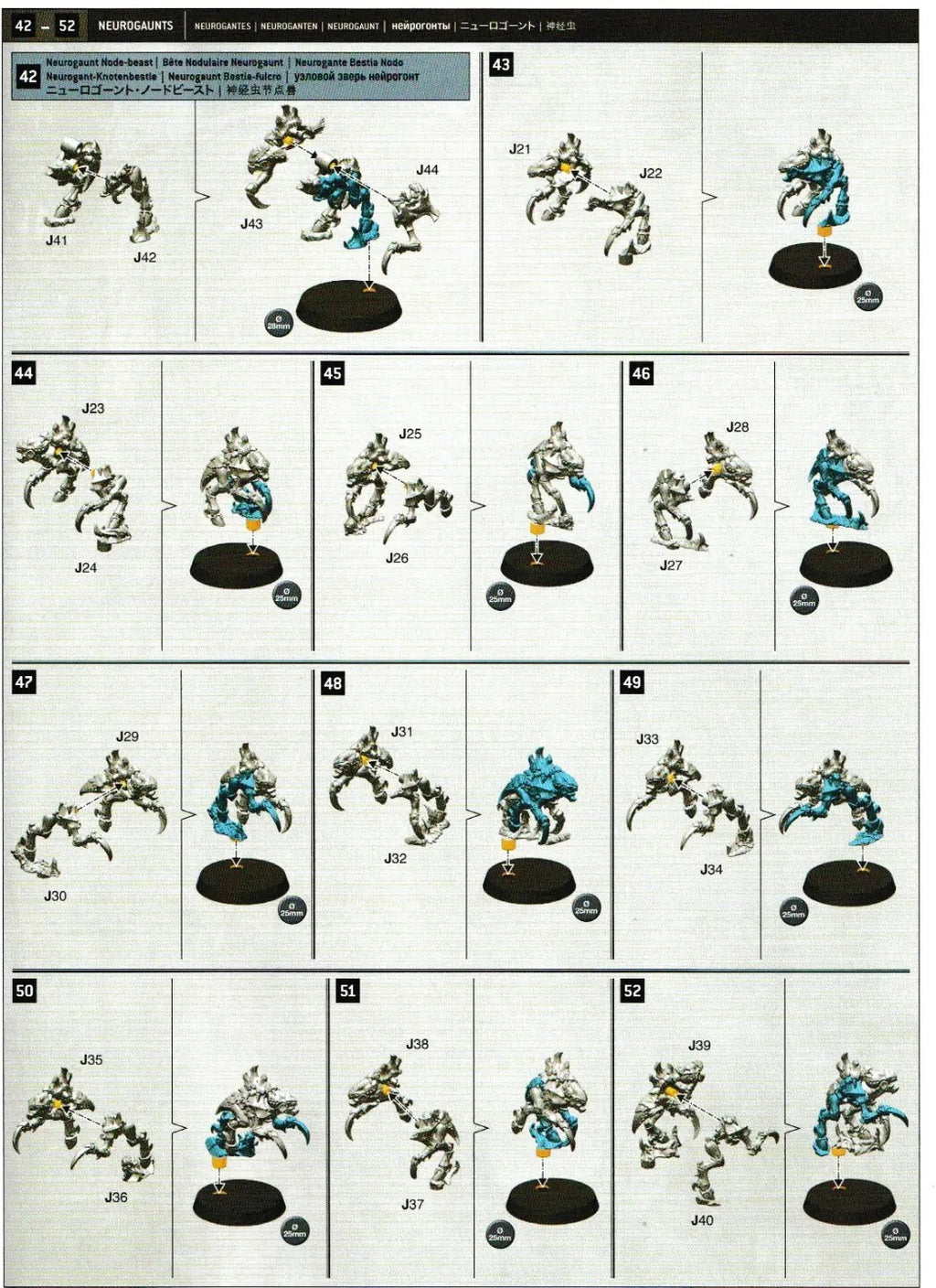 Warhammer 40K - Leviathan - 10 Termagants & 1 Ripper Swarm 2023, NEW