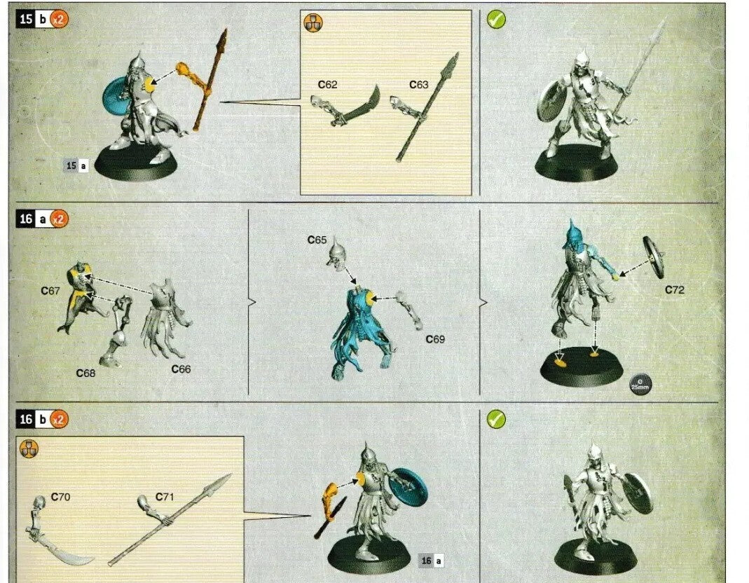 10 Deathrattle Skeletons 2025 Soulblight, NEW