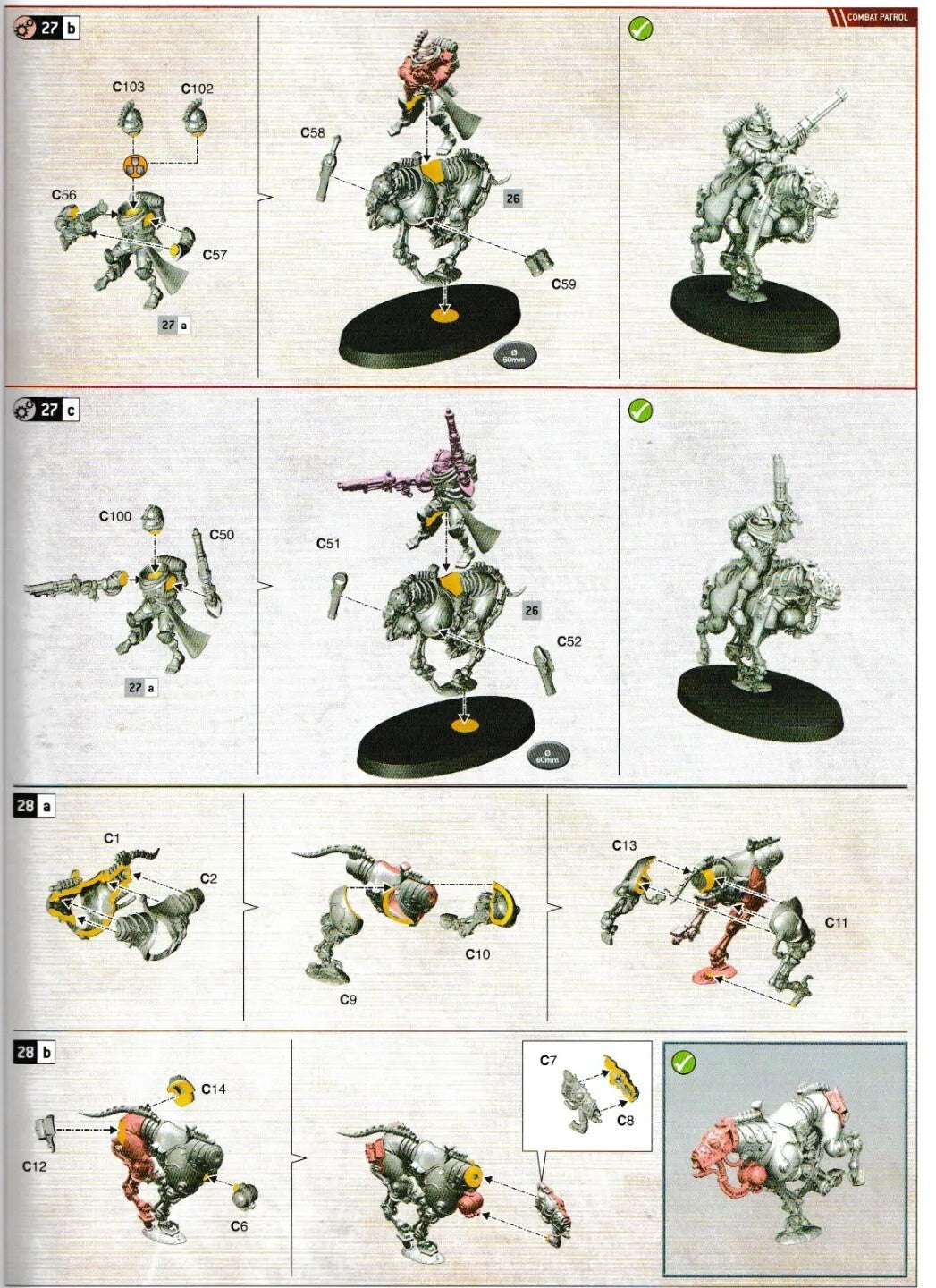 3 Sulphurhounds / Serberys Raiders NEW, Ad Mech Warhammer 40K