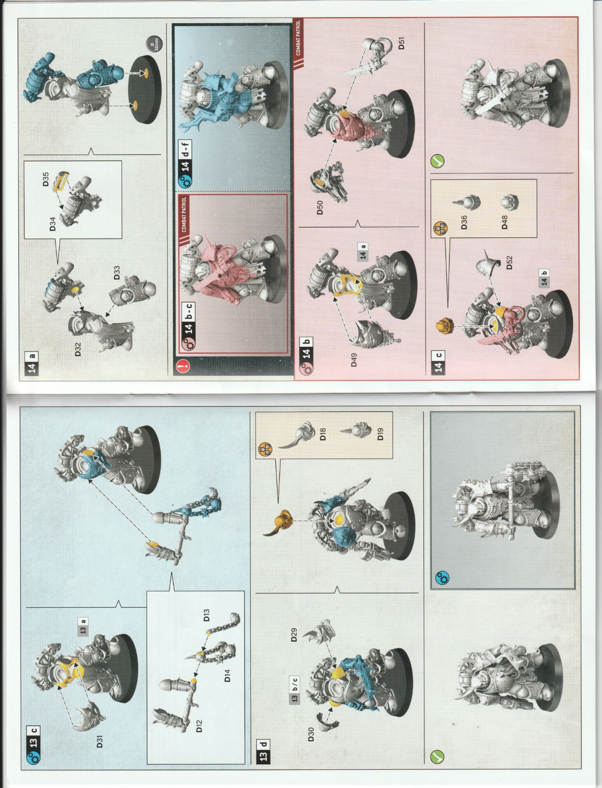 Warhammer 40K Death Guard -  7 Plague Marines Unit 2025, NEW