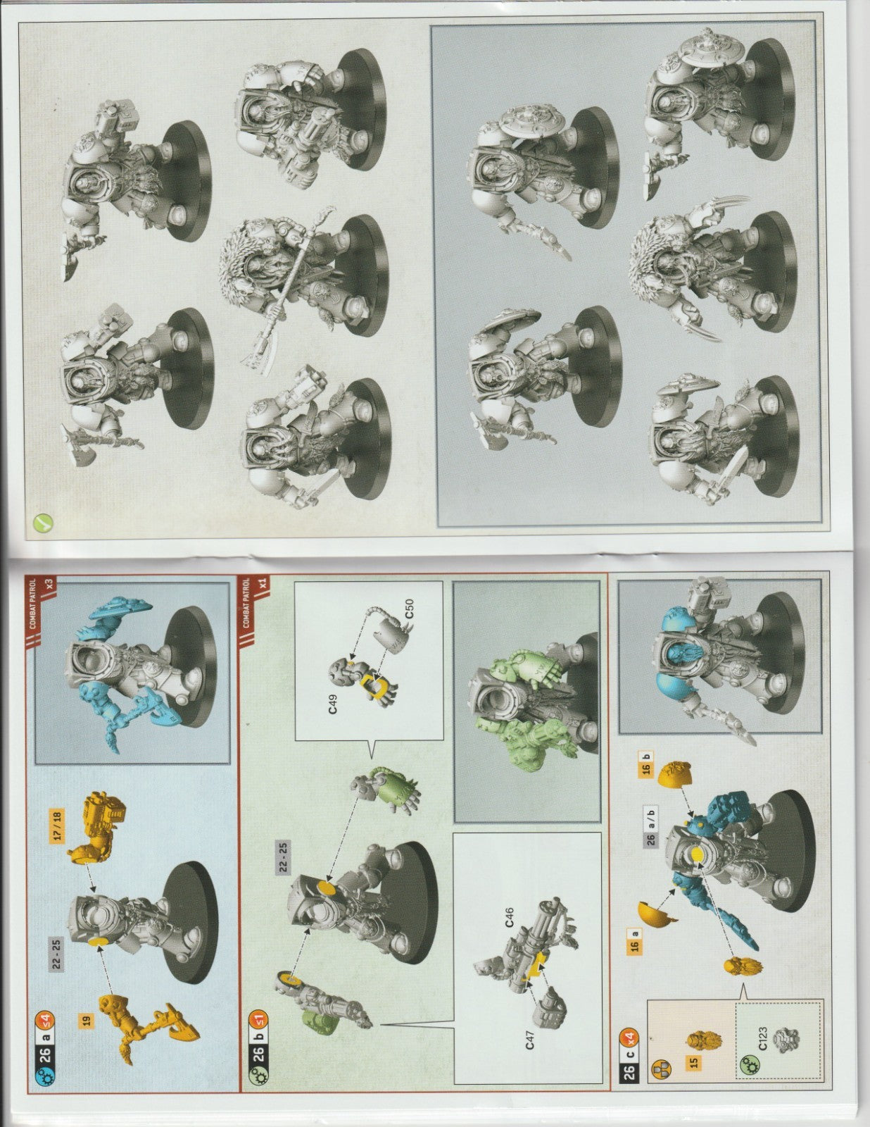 Warhammer 40k Space Wolves - 5 Wolf Guard Terminators (Unit) NEW