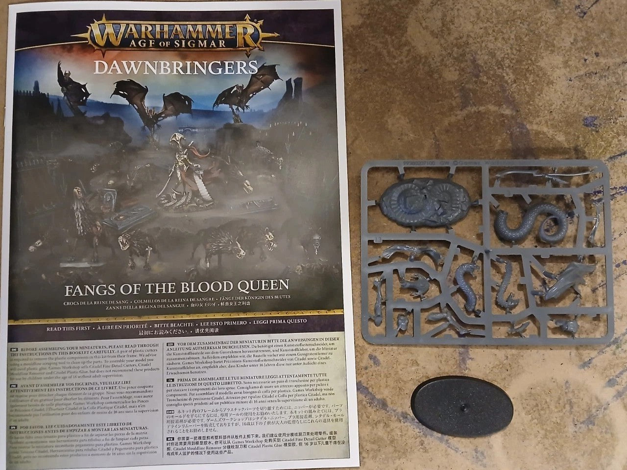 Warhammer - Age Of Sigmar, Sekhar From Fangs Of The Blood Queen, NEW