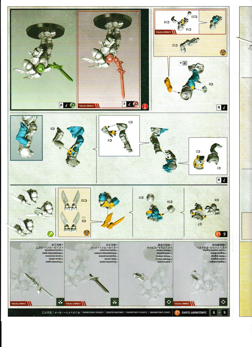 3 Sanguinary Guard (unit), Blood Angels 2025, Warhammer 40K