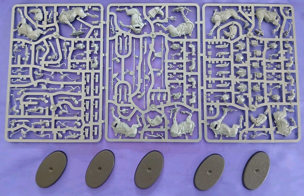 5 Krieg Death Riders - Warhammer 40k, NEW