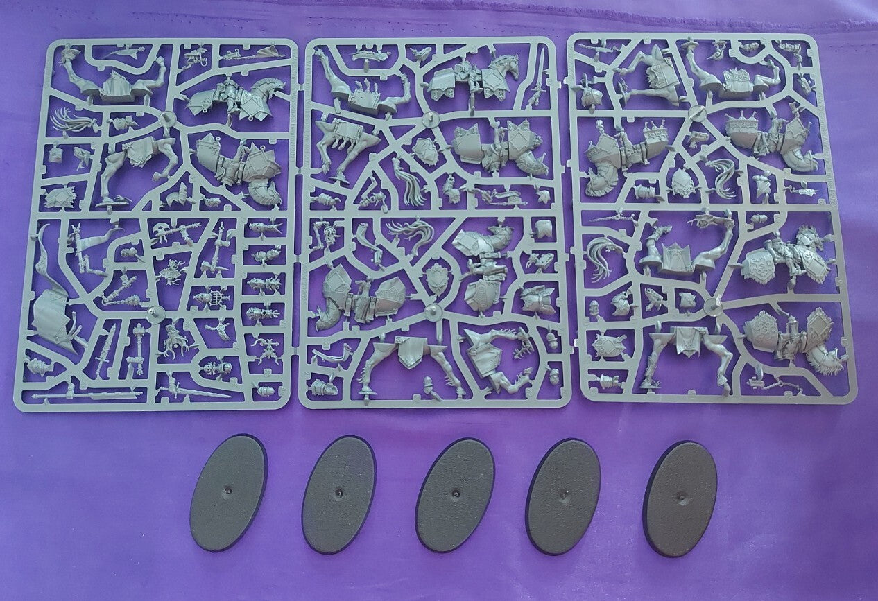 Warhammer - Age Of Sigmar - 5 Freeguild Cavaliers ( Unit )- NEW