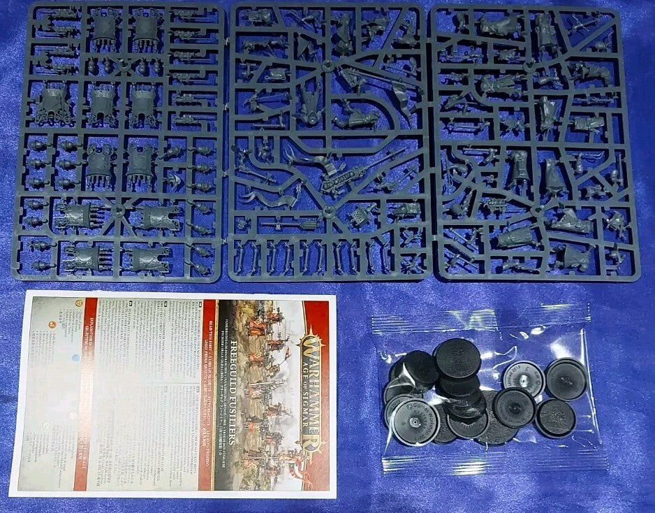 Warhammer - Age Of Sigmar - 10 Freeguild Fusiliers + Spire- NEW