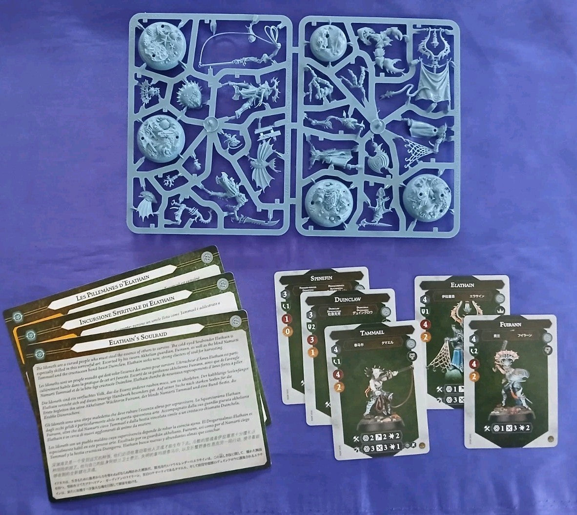 Elathain's Soulraid, Warhammer Underworlds, NEW with cards