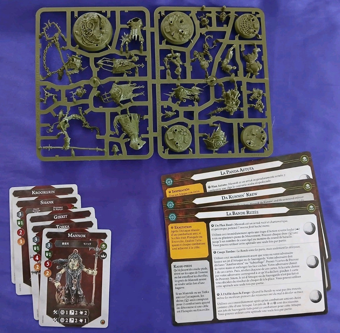 Da Kunnin' Krew, Warhammer Underworlds, NEW with cards