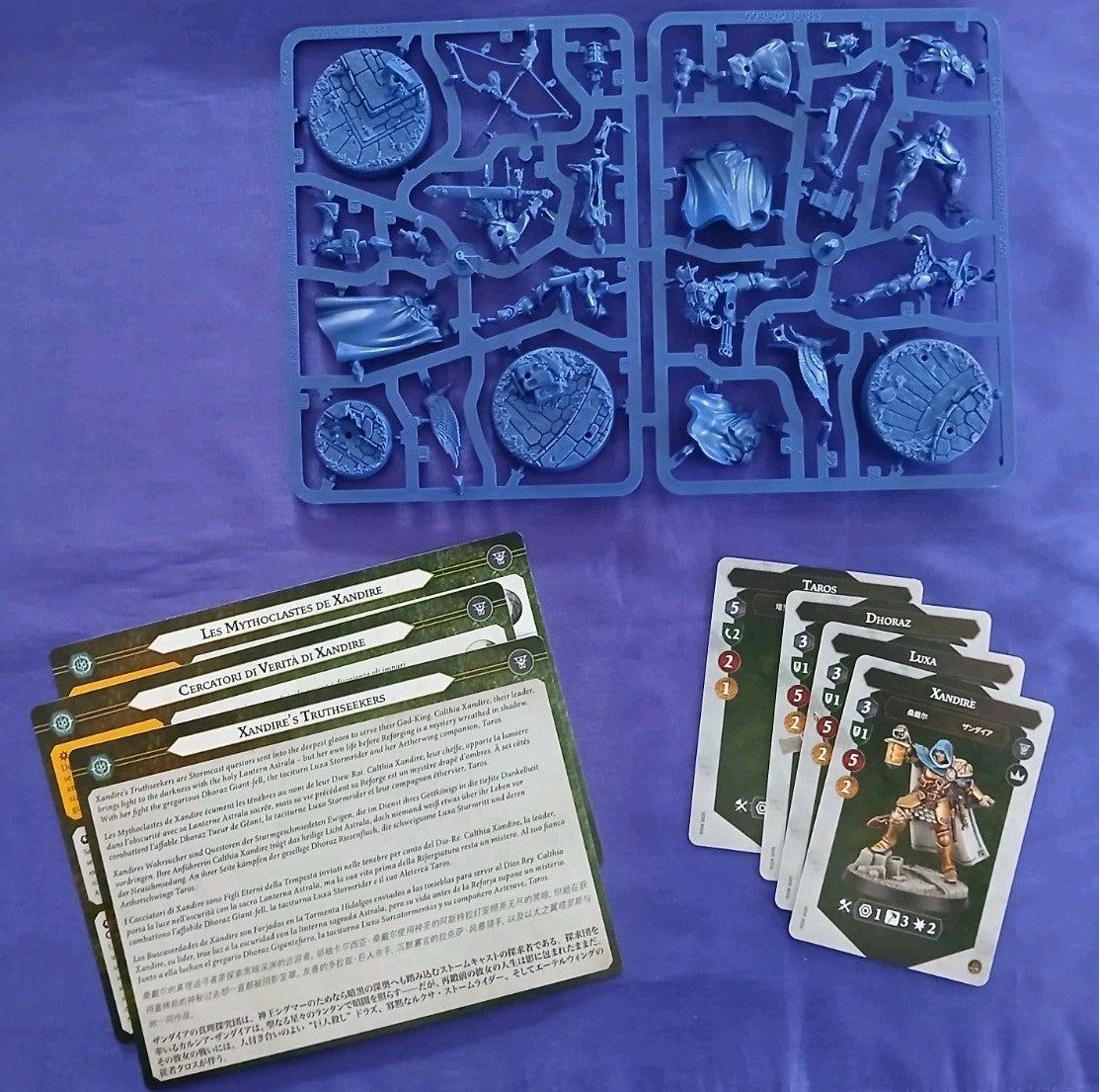 Xandire's Truthseekers, Warhammer Underworlds, NEW with cards