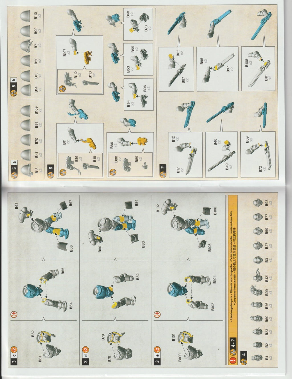 Warhammer 40k Space Wolves - 10 Blood Claws 2025, NEW