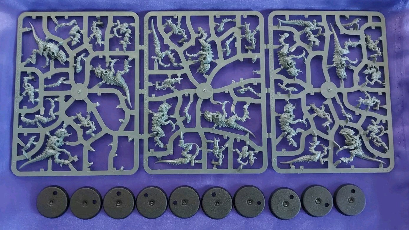 Leviathan Warhammer 40K - Tyranids - 10 Termagants No Rippers, NEW