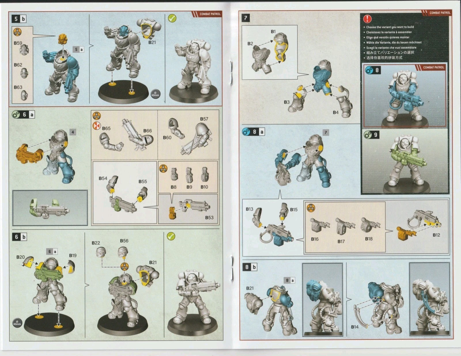 Heavy Intercessors squad (5 Models), NEW, Warhammer 40K