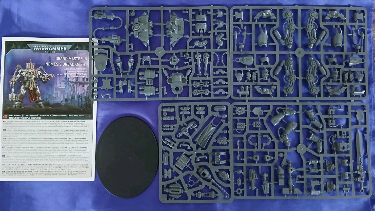 Warhammer 40K - Grey Knights - Grand Master In Nemesis Dreadnought, NEW