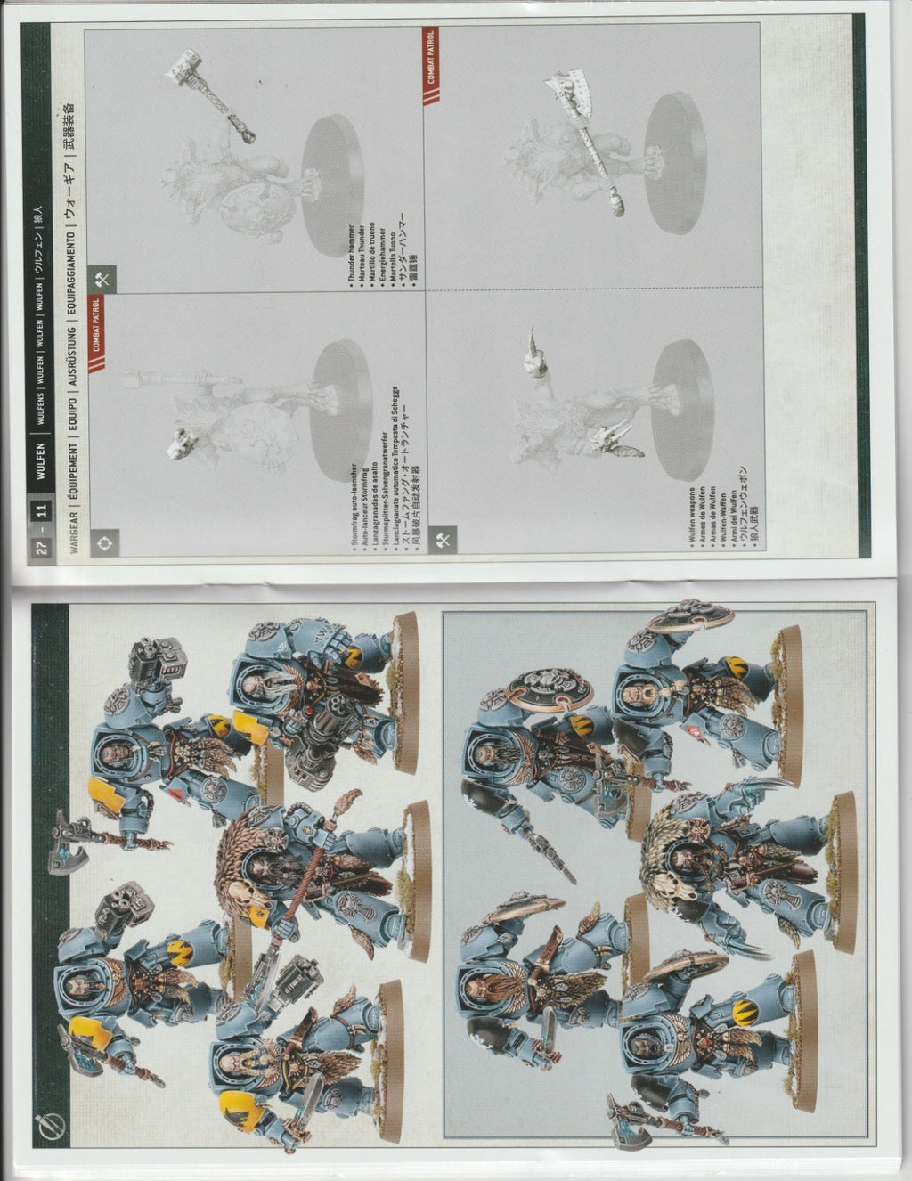 Warhammer 40k Space Wolves - 5 Wulfren (Unit) NEW