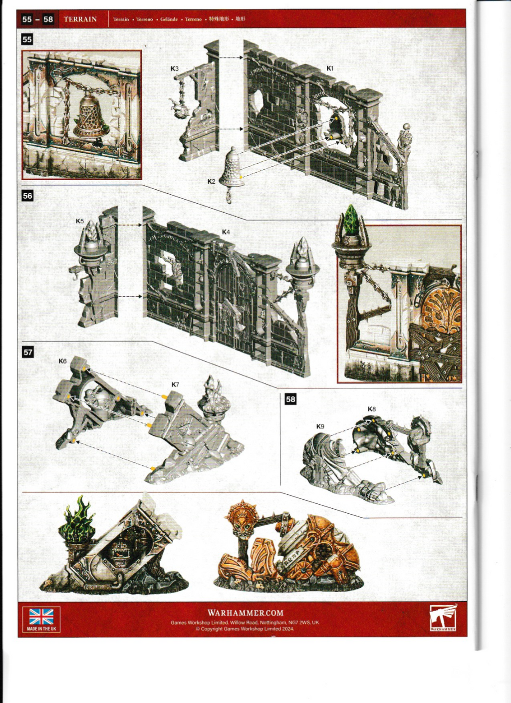 Warhammer - Age of Sigmar - Skaventide  - Scenary Sprue - NEW
