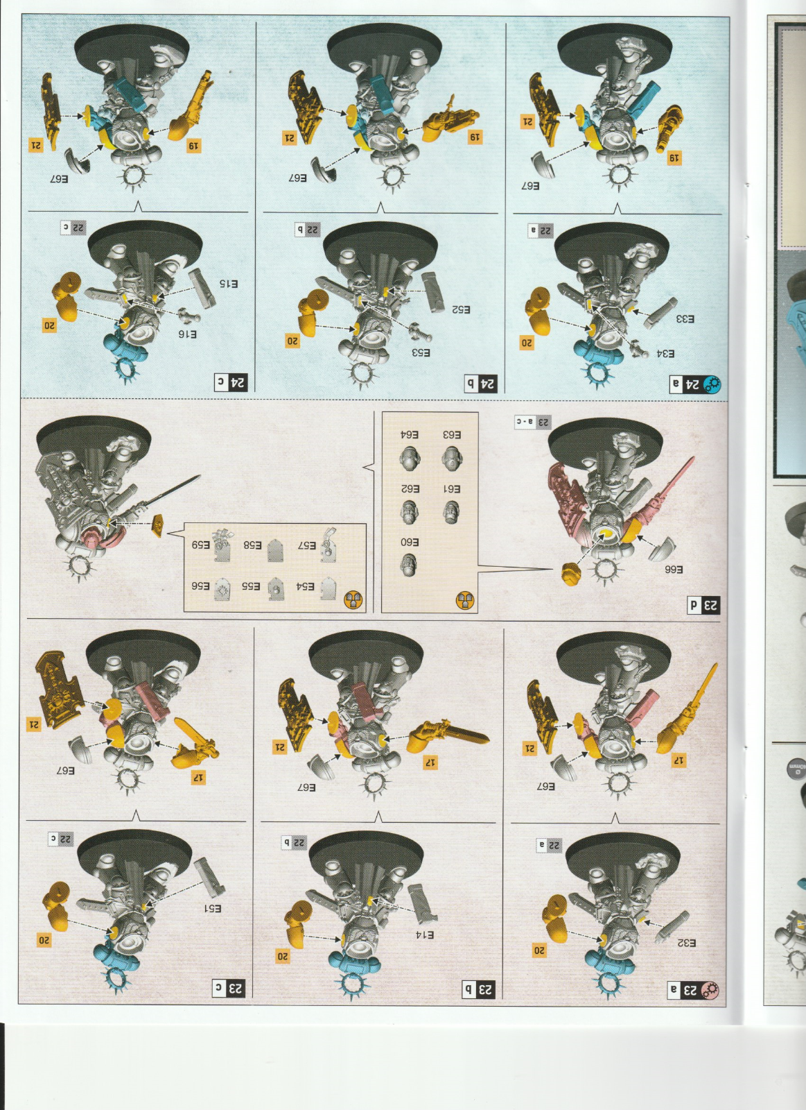 Warhammer 40K - Space Marines - Bladeguard Veteran Squad (3 Models), NEW