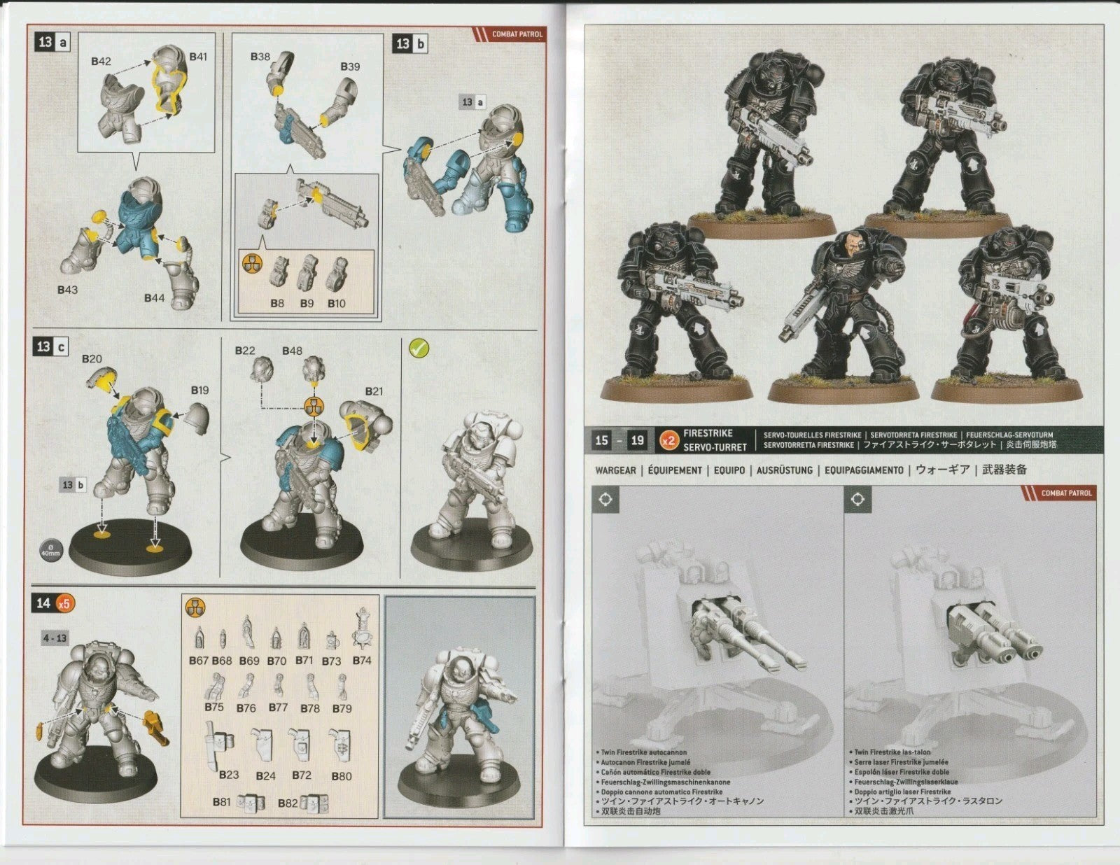 Heavy Intercessors squad (5 Models), NEW, Warhammer 40K