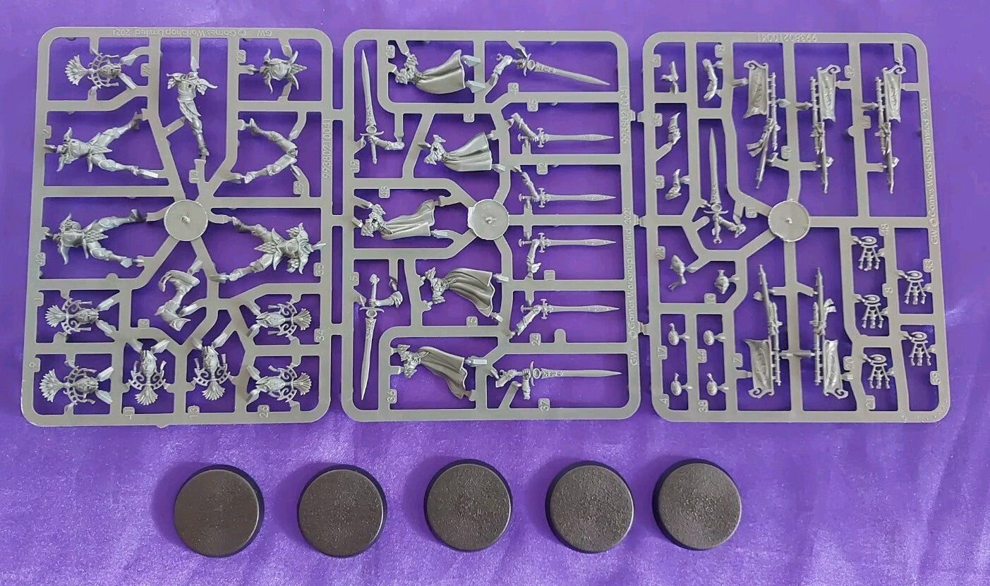 5 Bladelords, NEW, Lumineth Realmlords Warhammer Age Of Sigmar