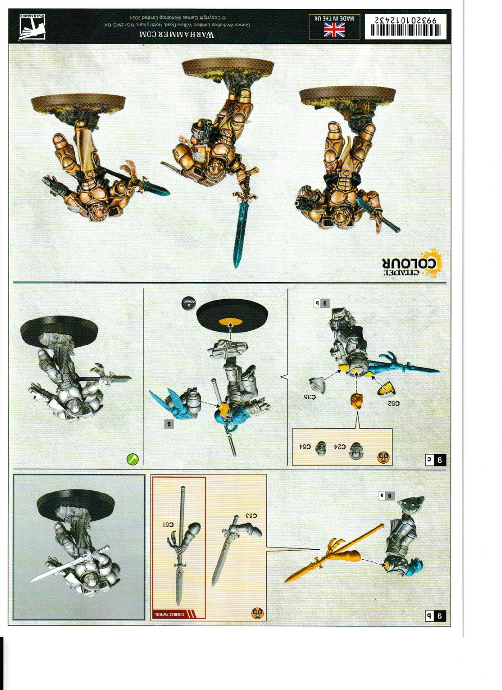 3 Sanguinary Guard (unit), Blood Angels 2025, Warhammer 40K