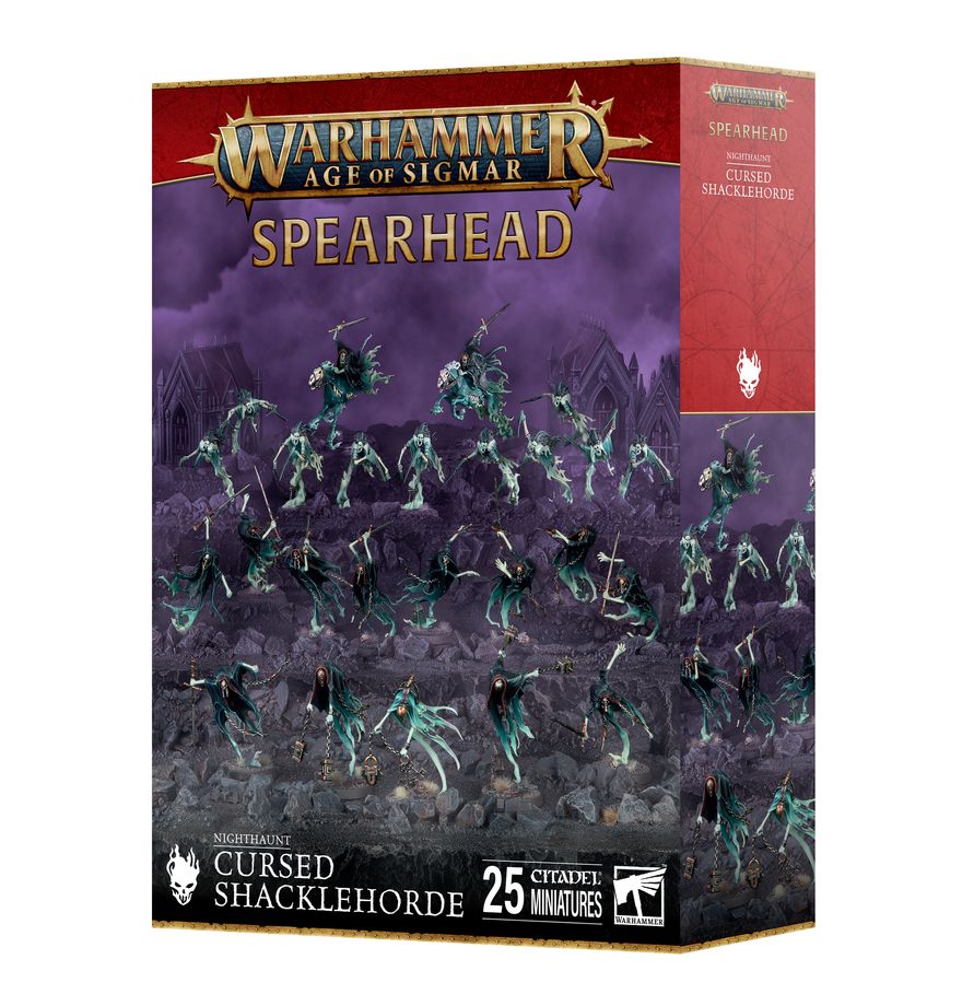 Warhammer Age of Sigmar: Spearhead : Nighthaunt – Cursed Shacklehorde