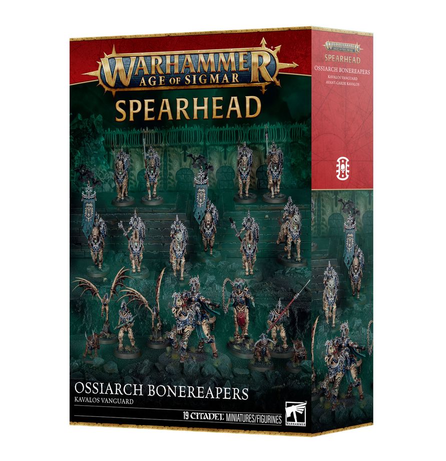 Warhammer Age of Sigmar: Spearhead : Ossiarch Bonereapers : Kavalos Vanguard