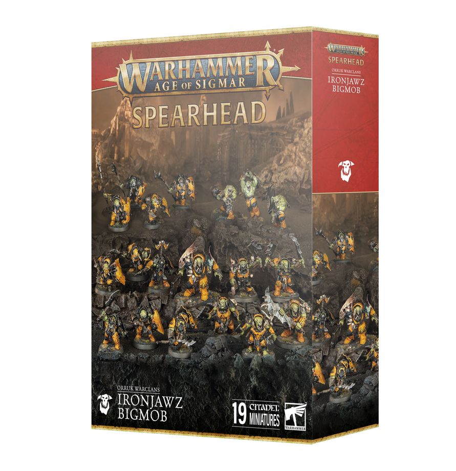 Warhammer Age of Sigmar: Spearhead : Orruk Warclans – Ironjawz Bigmob