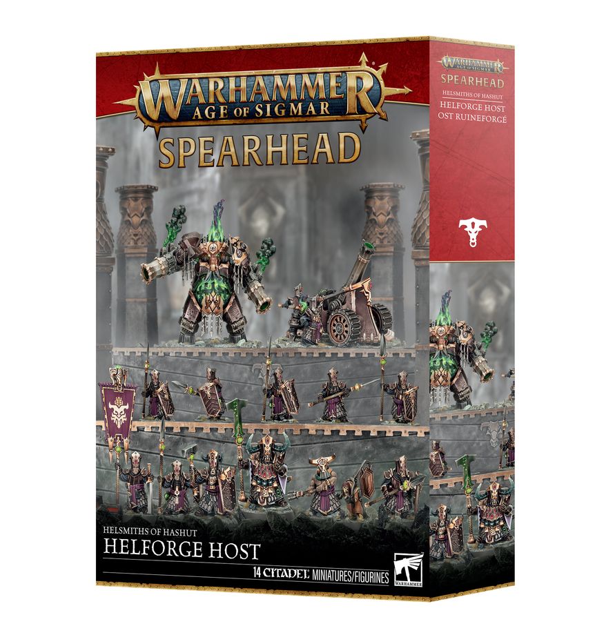 Warhammer Age of Sigmar: Spearhead : Helsmiths of Hashut : Helforge Host