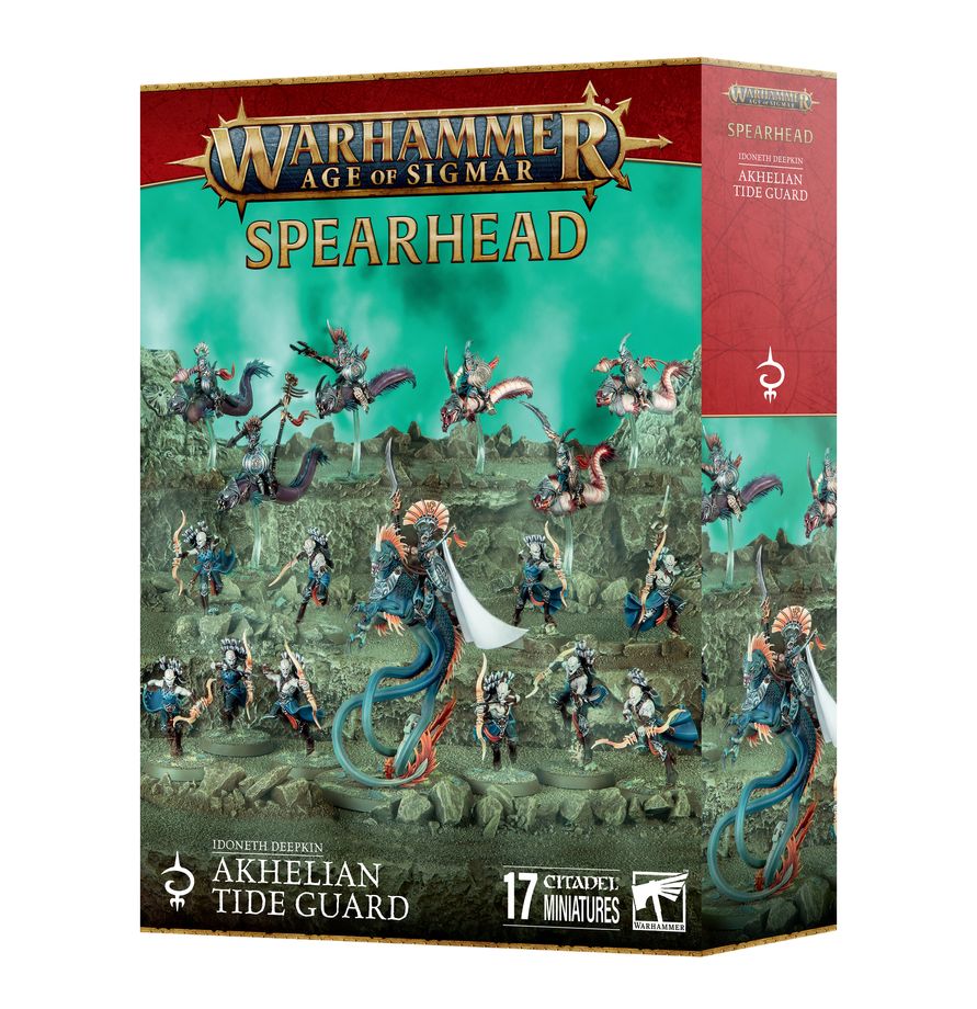 Warhammer Age of Sigmar: Spearhead : Idoneth Deepkin : Akhelian Tide Guard