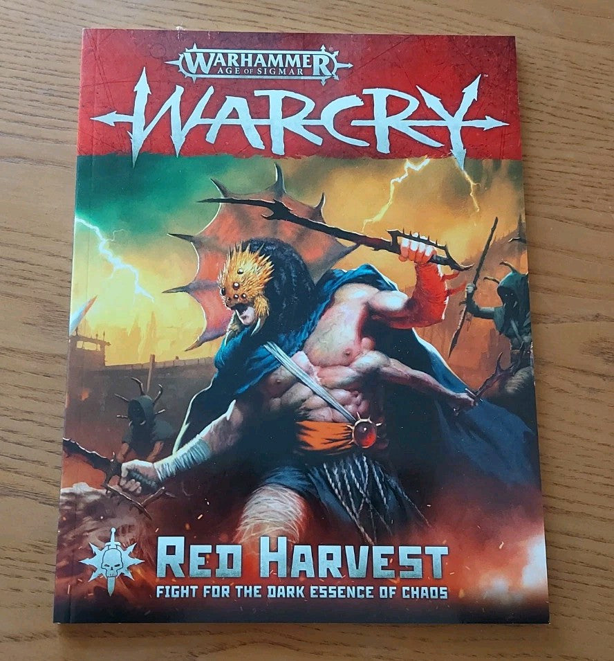 Warhammer AoS - Warcry Red Harvest Rulebook, NEW OOP
